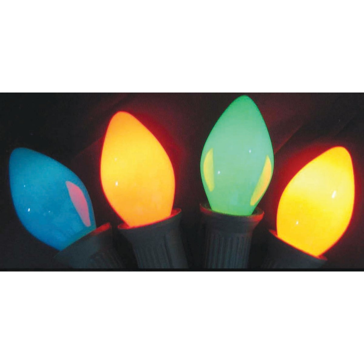 Home Impressions Ceramic Multi 25-Bulb C7 Incandescent Light Set Image 2