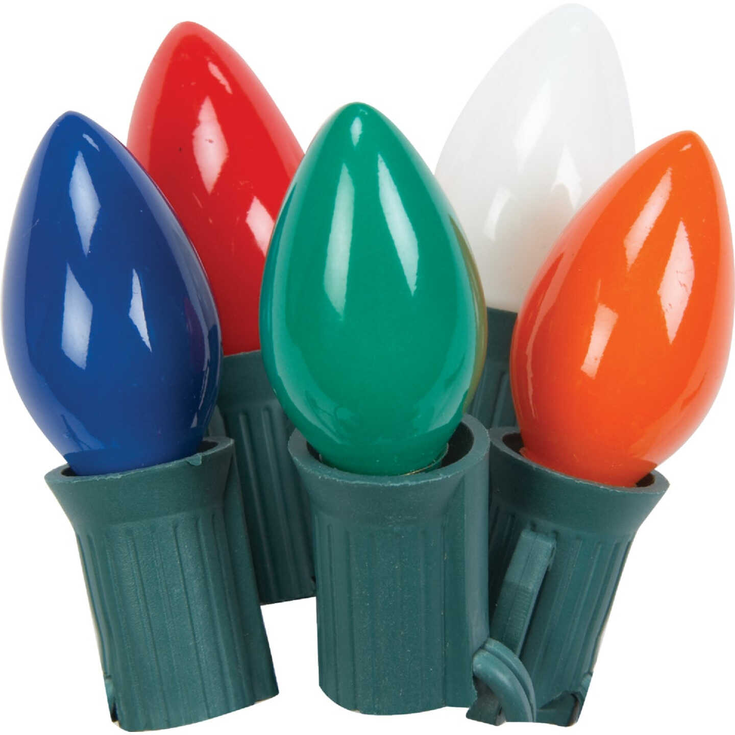 Home Impressions Ceramic Multi 25-Bulb C7 Incandescent Light Set Image 5