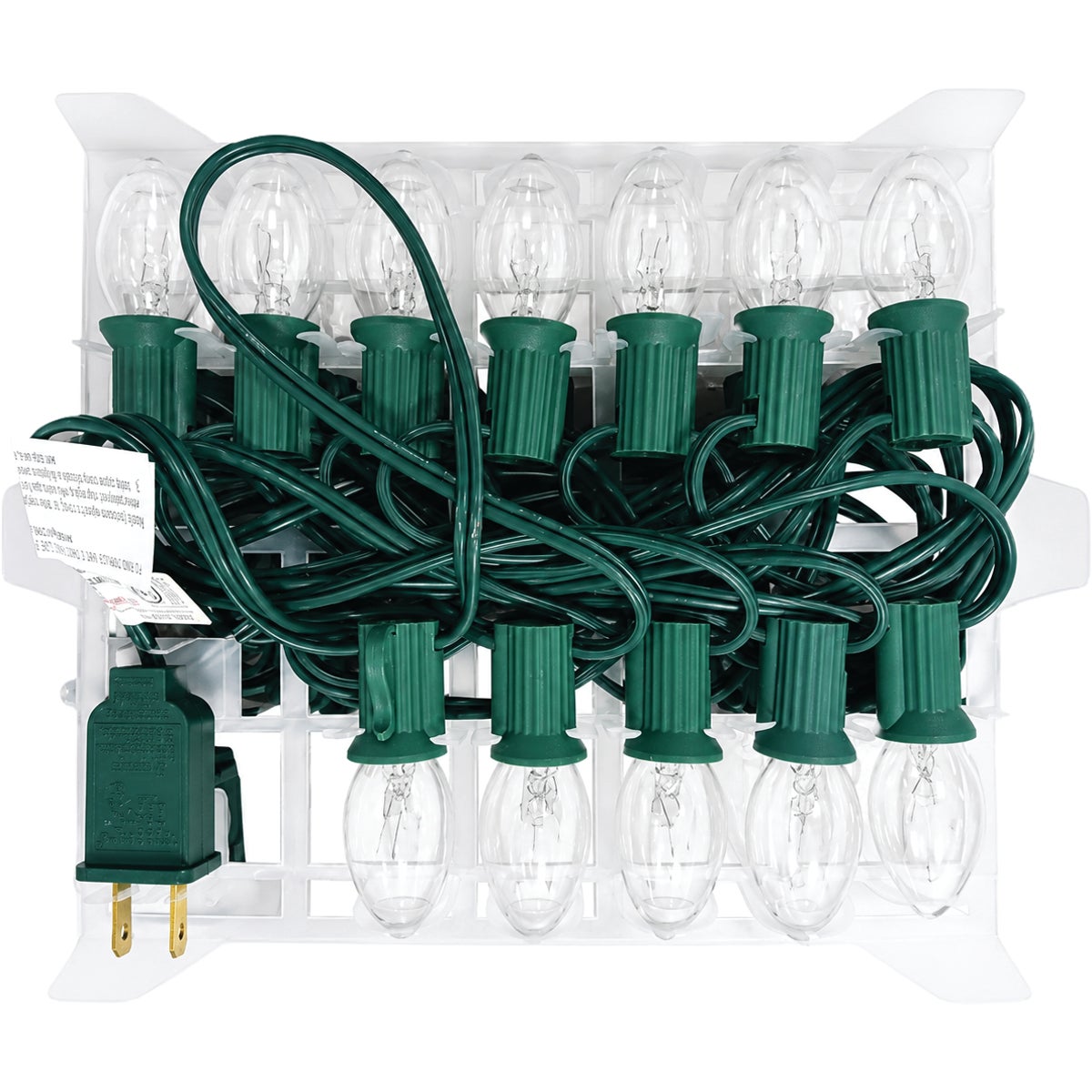 Home Impressions Clear 25-Bulb C7 Incandescent Light Set Image 5