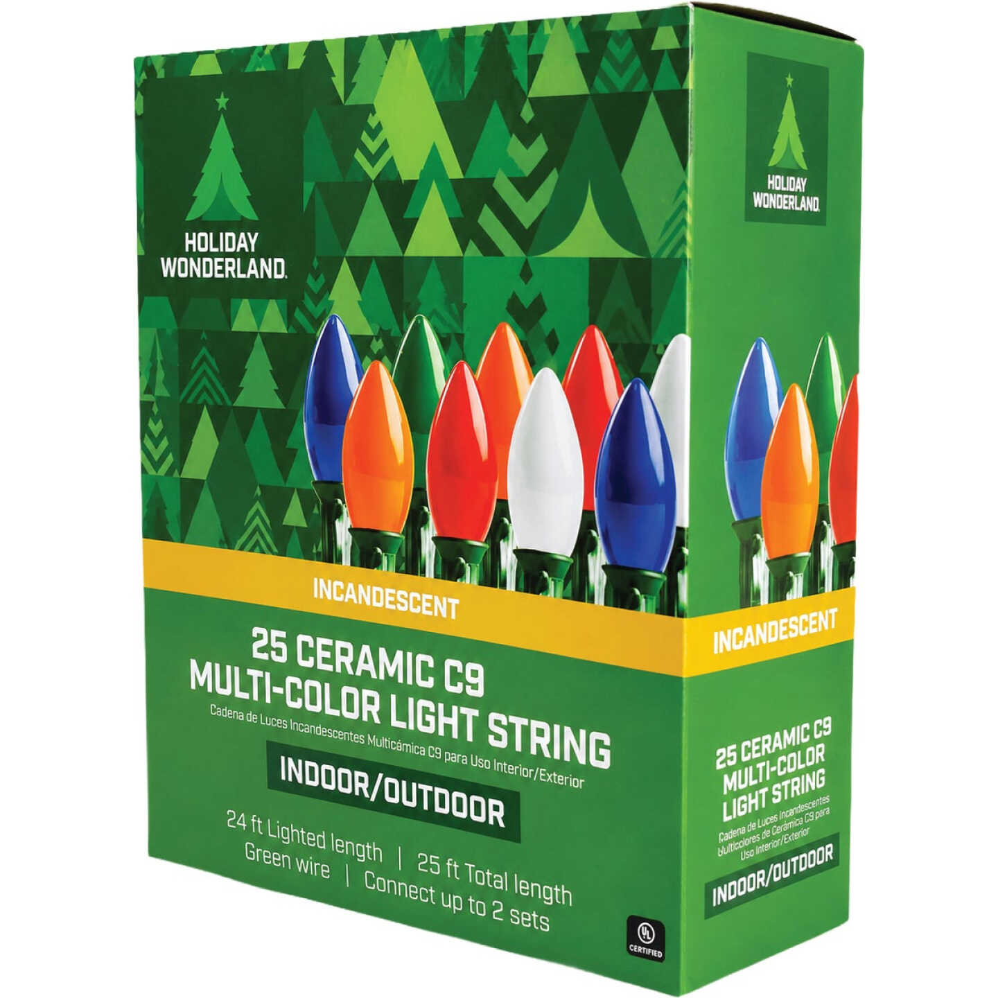Home Impressions Ceramic Multi 25-Bulb C9 Incandescent Light Set Image 6