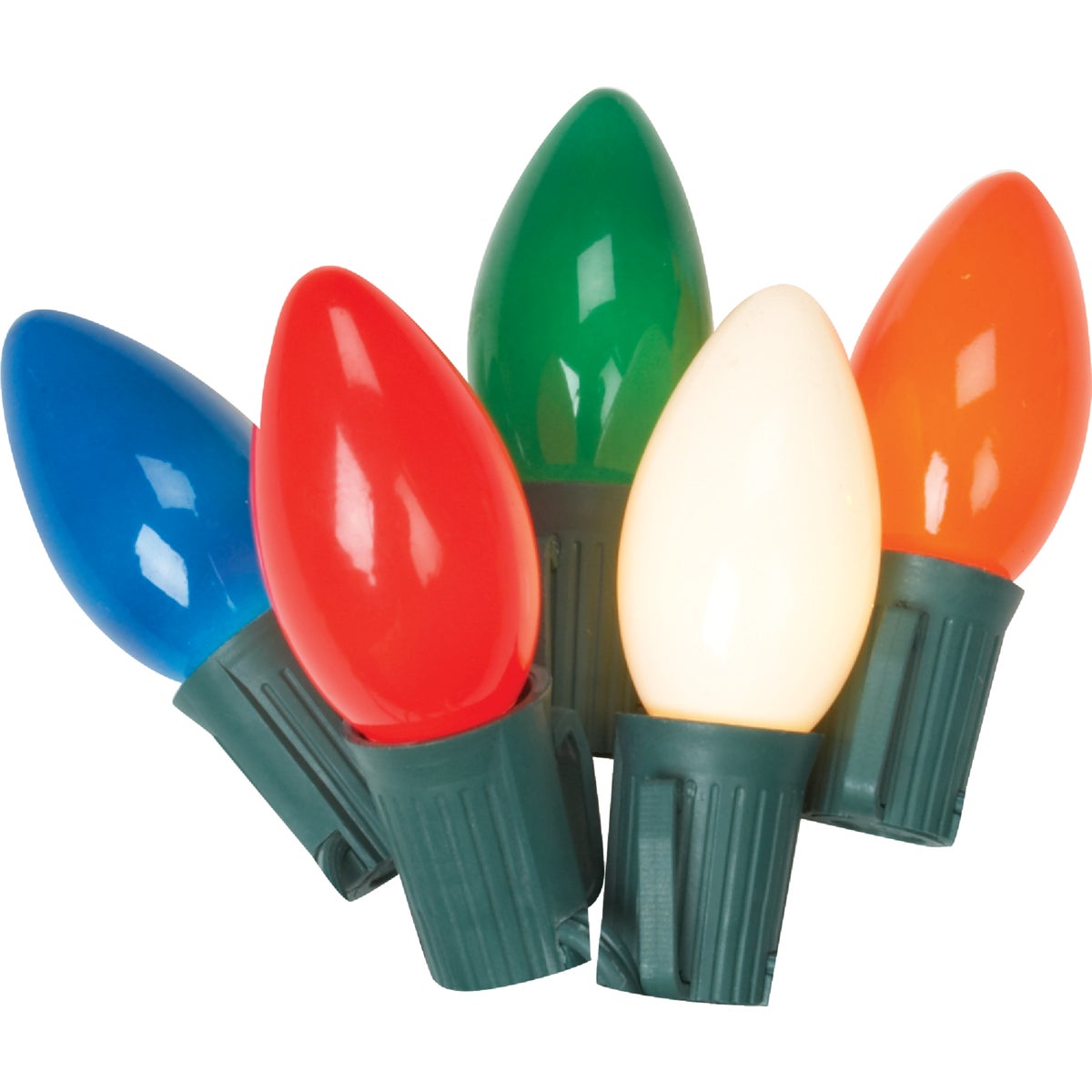 Home Impressions Ceramic Multi 25-Bulb C9 Incandescent Light Set Image 3