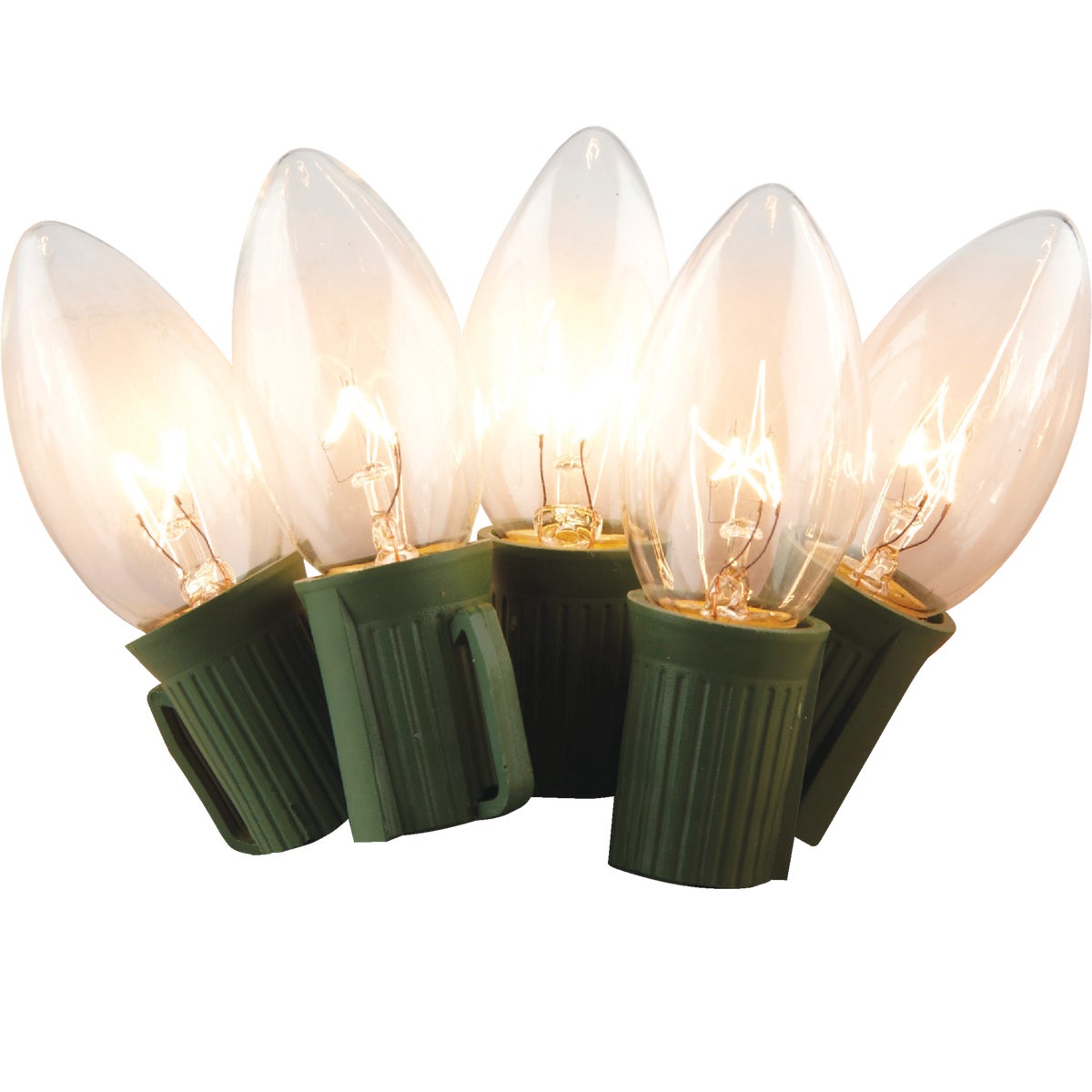Home Impressions Clear 25-Bulb C9 Incandescent Light Set