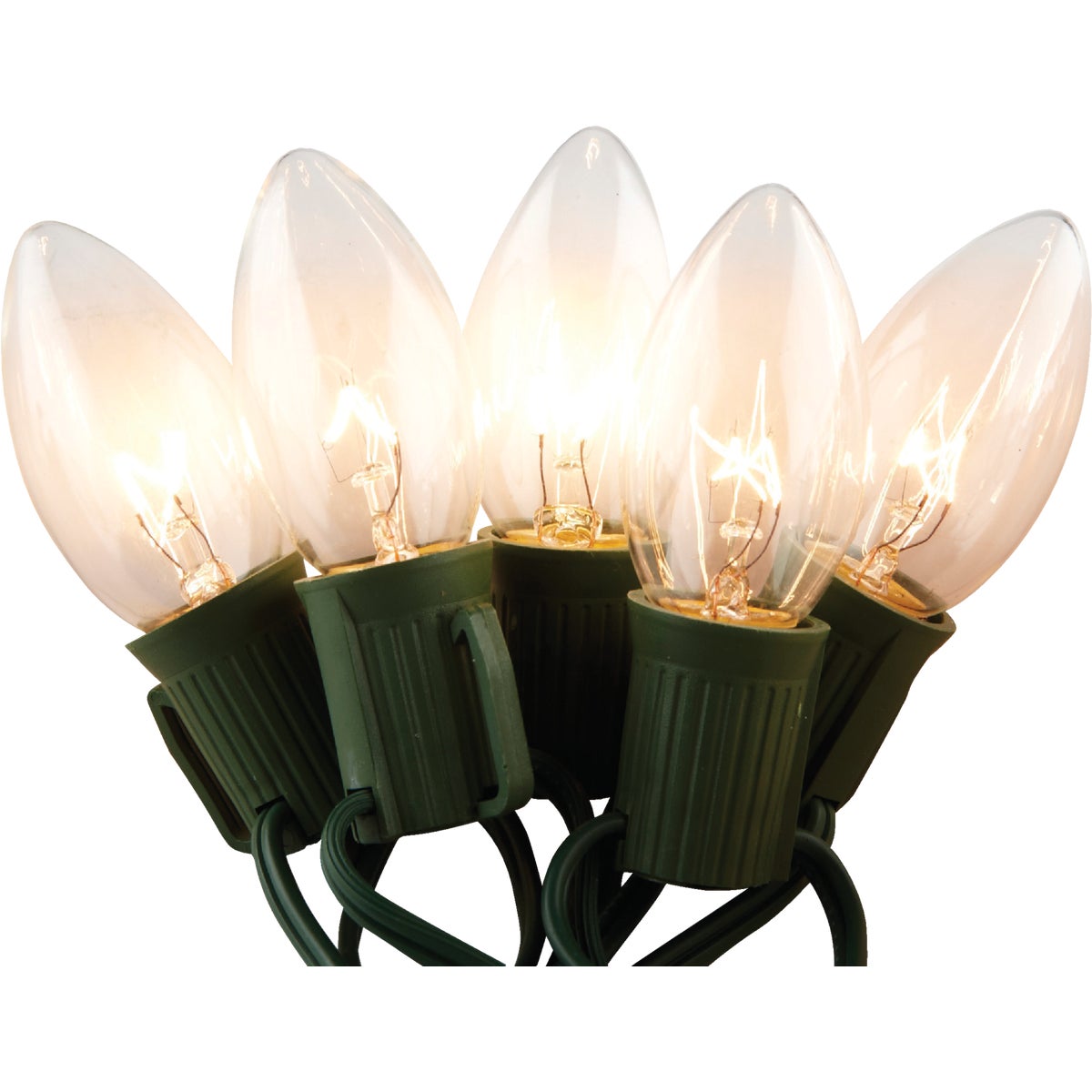 Home Impressions Clear 25-Bulb C9 Incandescent Light Set Image 4