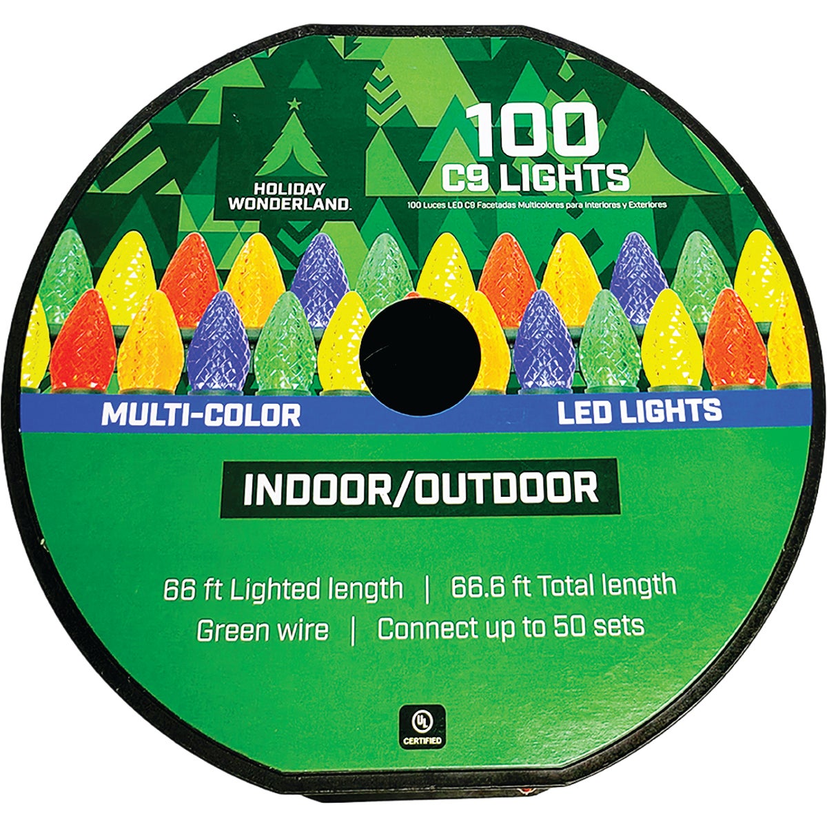 Home Impressions Multi 100-Bulb C9 LED Light Set Image 4