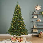 Everlands 6 Ft. Warm White LED Monarch Pine Christmas Tree Image 2