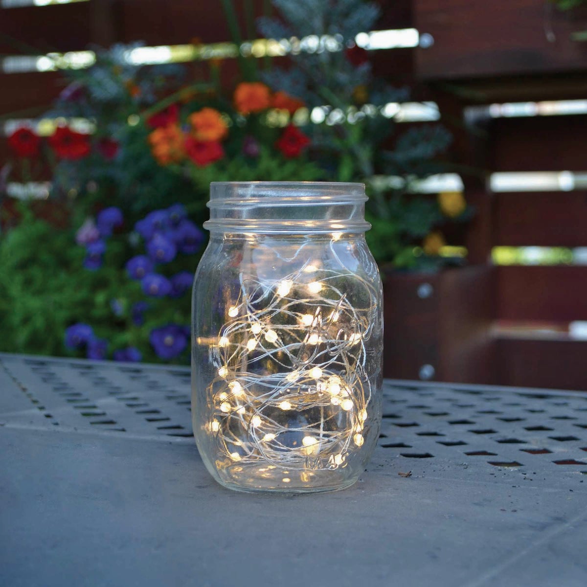 Holiday Bright Lights 100-Bulb Warm White Seed Micro LED Light Set with Silver Wire Image 2