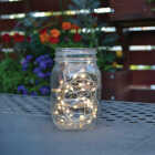 Holiday Bright Lights 100-Bulb Warm White Seed Micro LED Light Set with Silver Wire Image 1