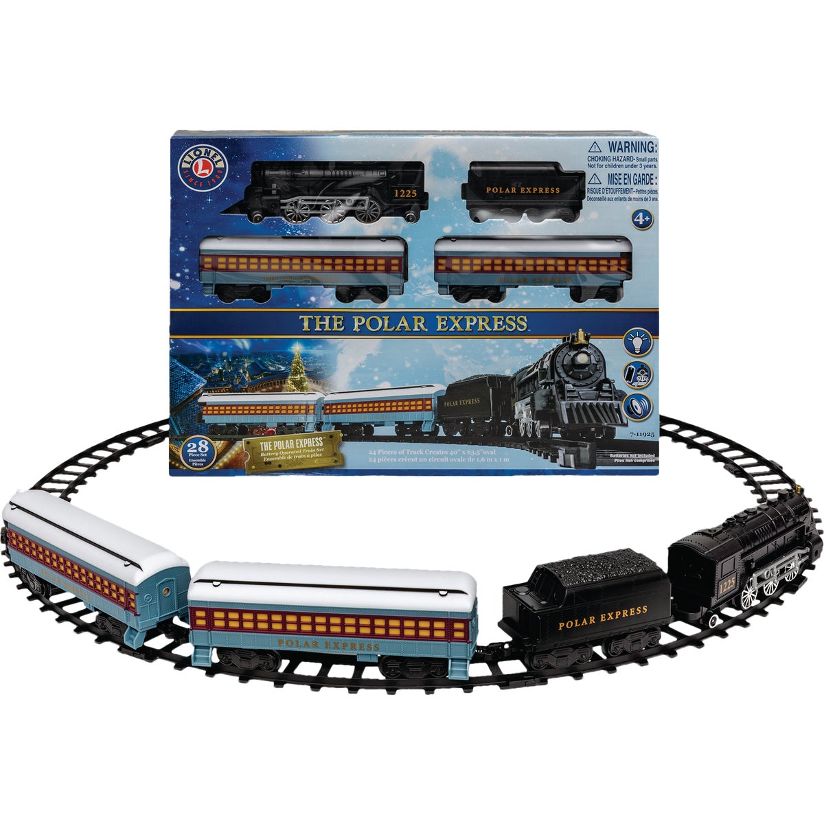 Lionel Polar Express Mini Ready To Play Train Set (28-Piece) Image 5