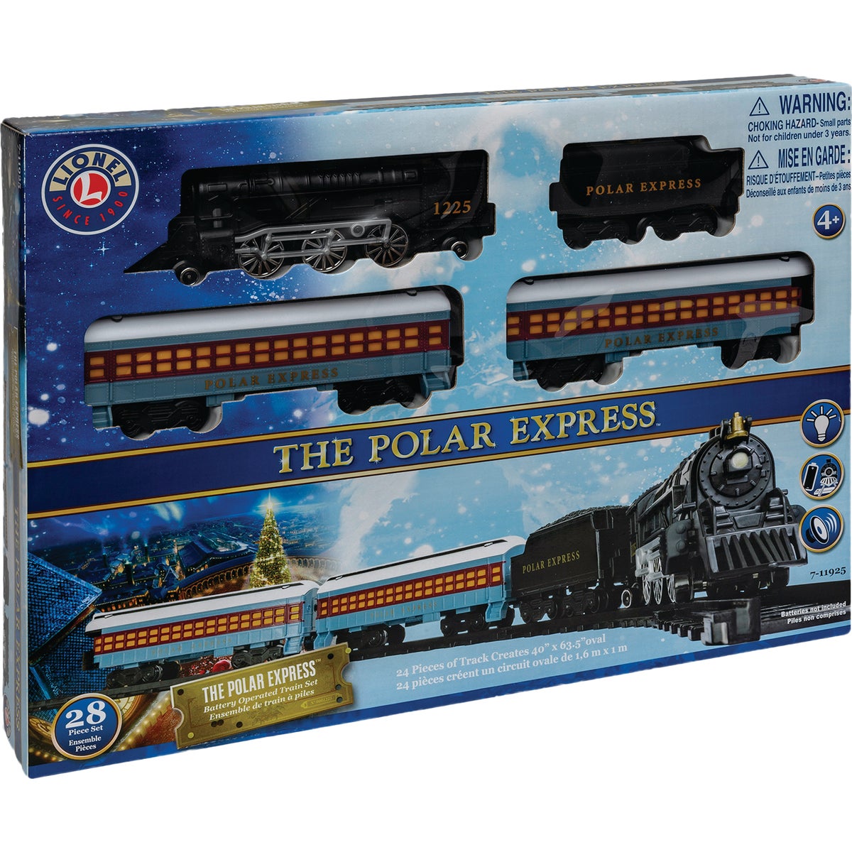 Lionel Polar Express Mini Ready To Play Train Set (28-Piece) Image 6