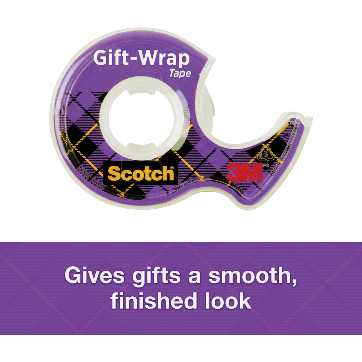 Scotch GiftWrap Tape, 3/4 In. x 300 In. (3-Pack) Image 2