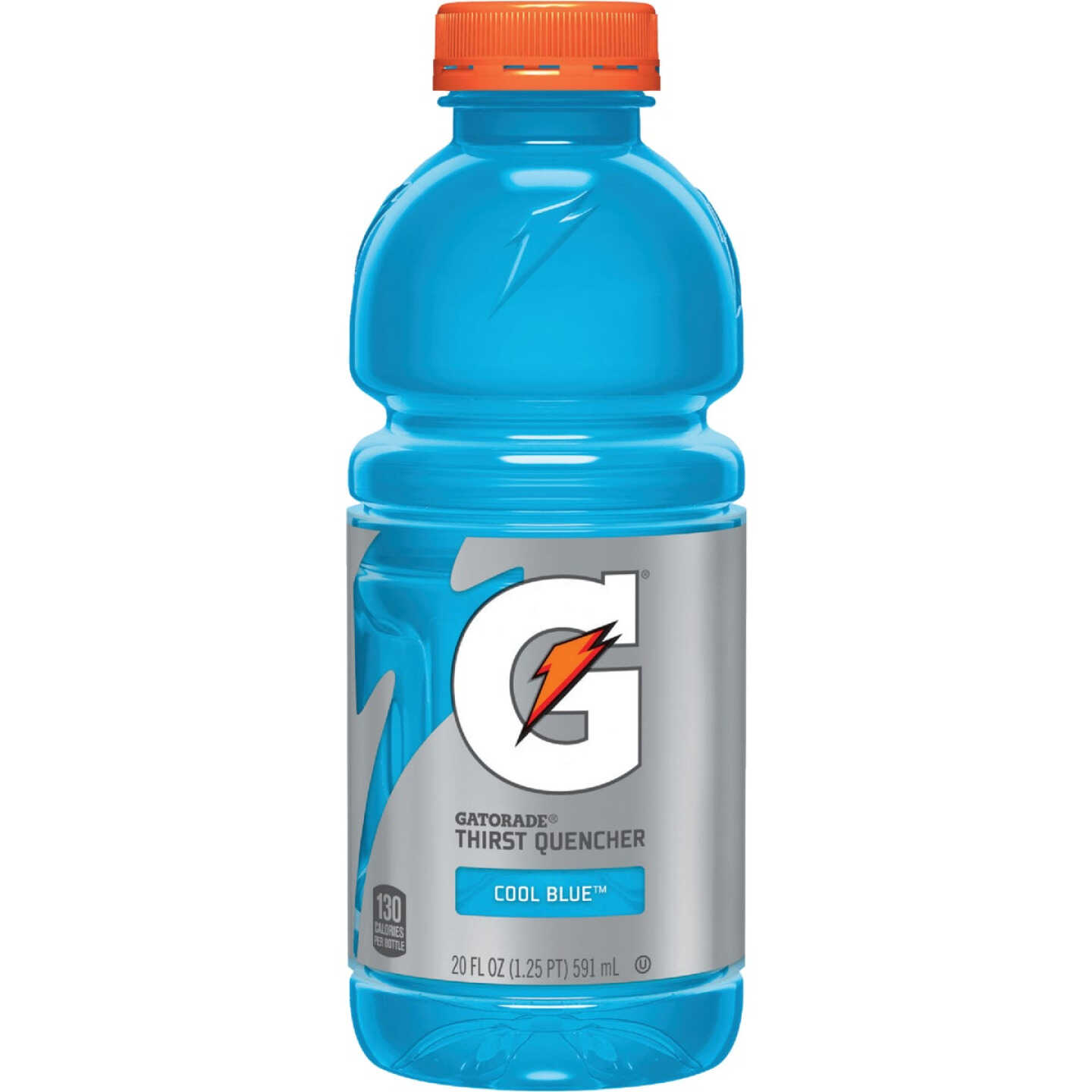 Gatorade 20 Oz. Cool Blue Raspberry Wide Mouth Thirst Quencher Drink (24-Pack) Image 1