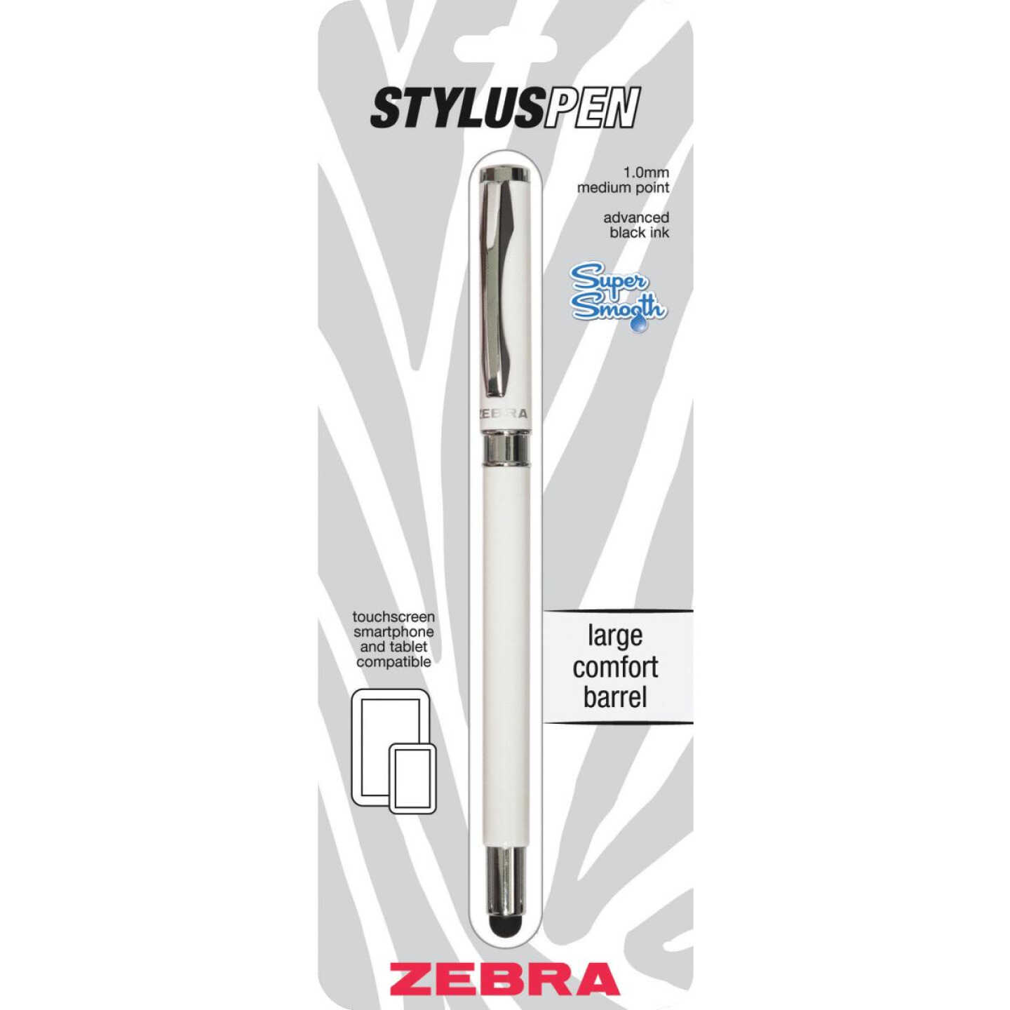 1PK WHITE CAP STYLUSPEN Image 1