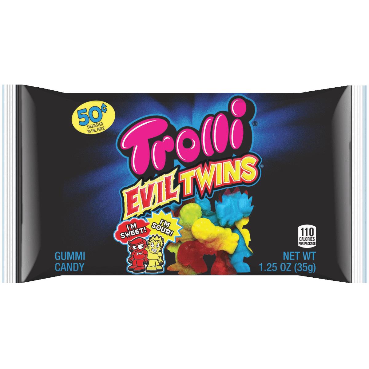 Sathers Trolli Evil Twins Sweet & Sour Gummies