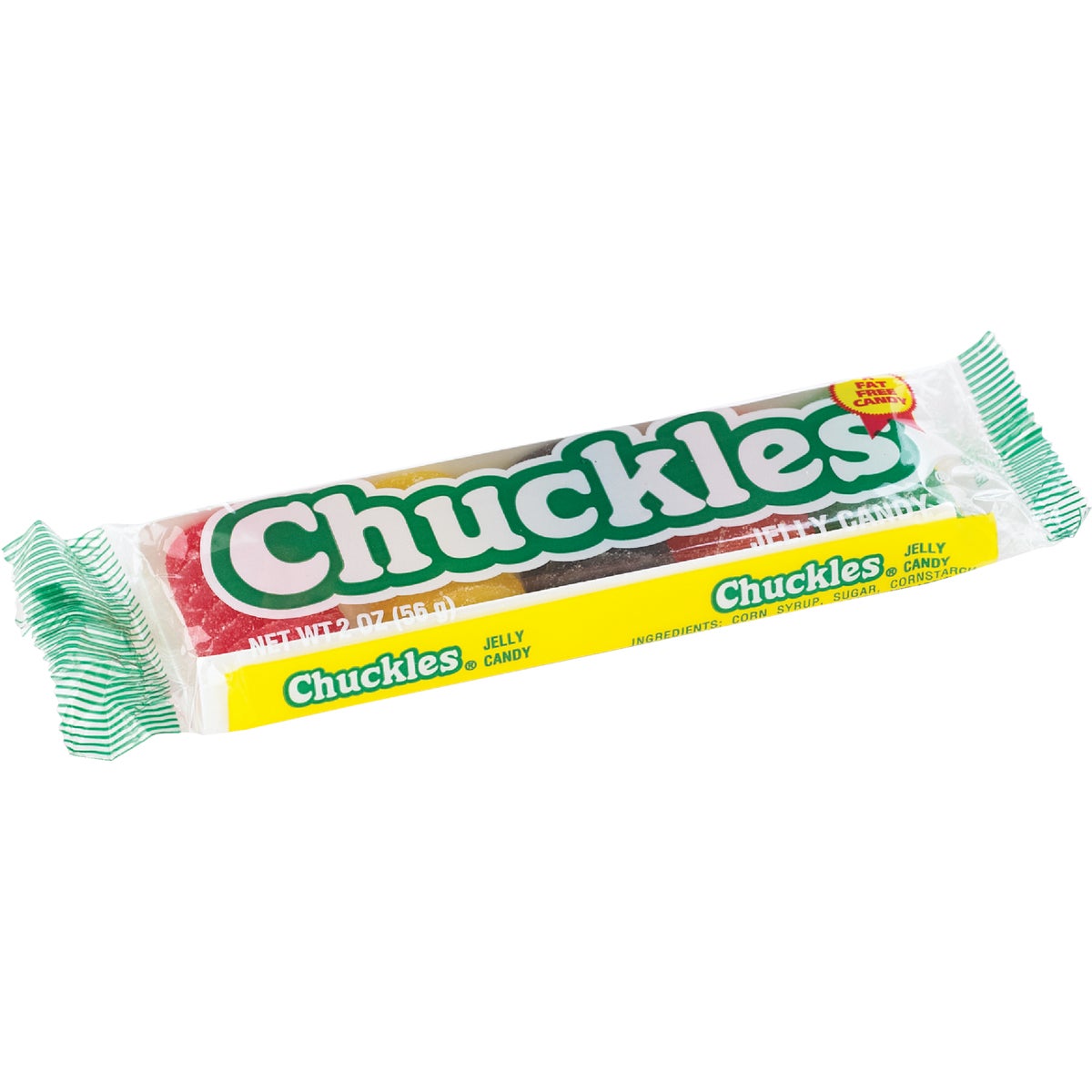 Chuckles Assorted Fruit Flavors 2 Oz. Jelly Candy Image 2