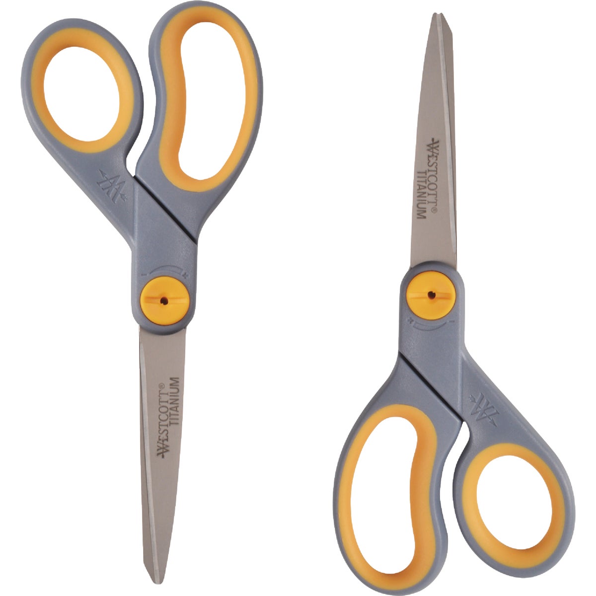 Westcott 8 In. Straight Titanium Bonded Scissors (2-Pack) Image 1