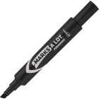 Marks-A-Lot Black Regular Chisel Tip Permanent Marker (2-Pack) Image 2