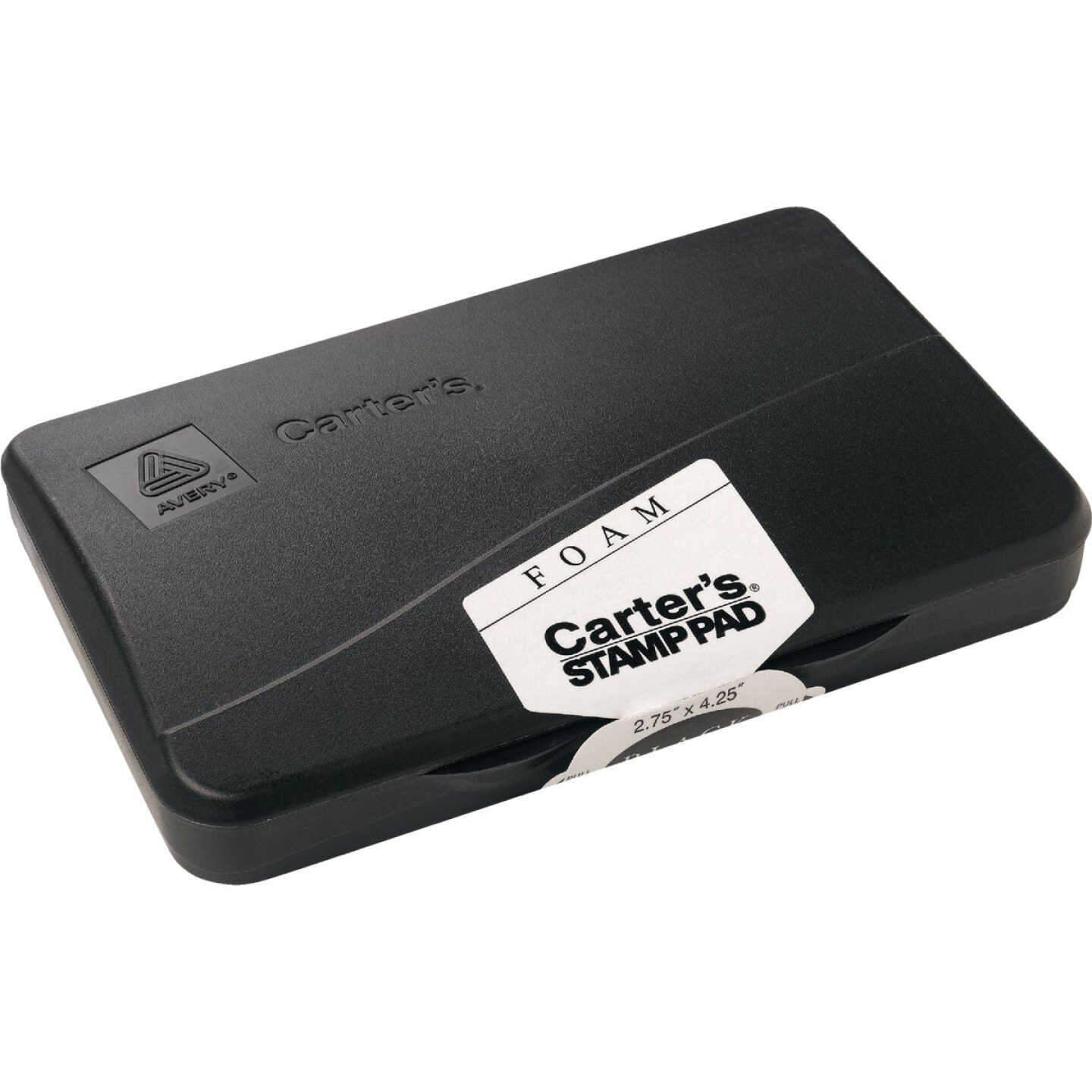 Carter's 2.75 In. x 4.25 In. Black Foam Stamp Pad Image 1