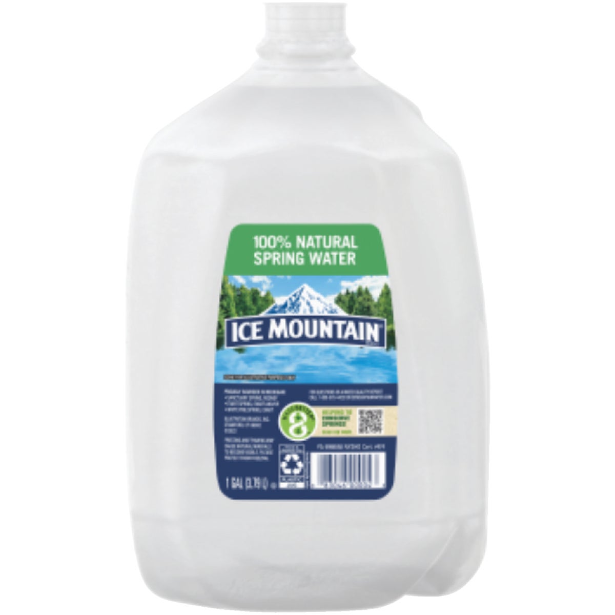 Ice Mountain 1 Gal. Spring Water Side Handle