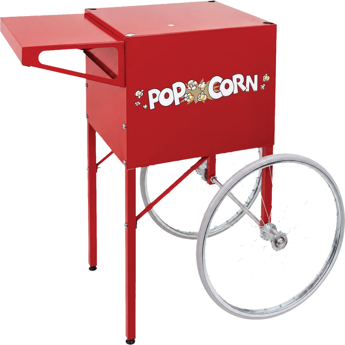 Gold Medal 38 In. Red Commercial Popcorn Cart