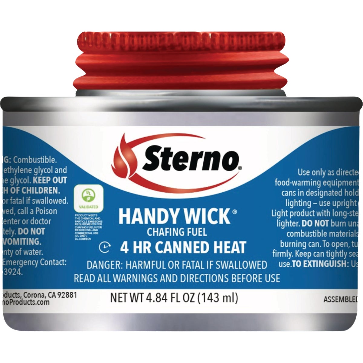 Sterno Handy Wick 4.84 Oz. 4 Hr. Canned Heat (24-Pack)
