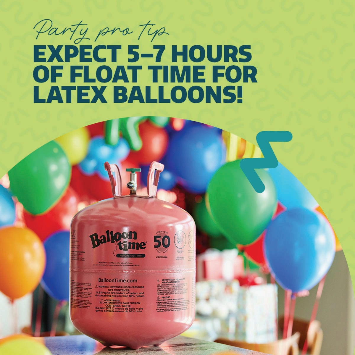 Balloon Time Jumbo Helium Kit Image 7