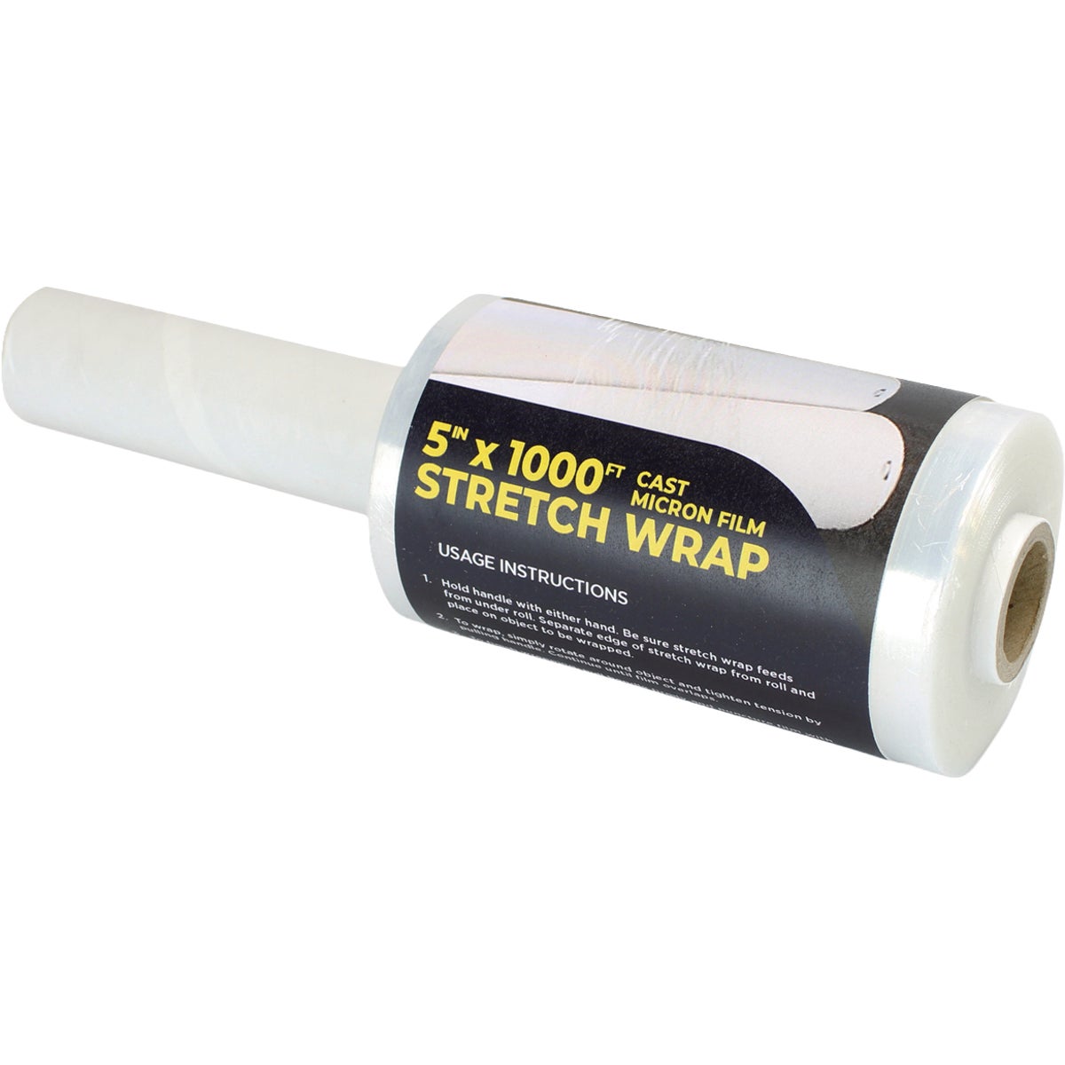 PackRite 5 In. x 1000 Ft. Stretch Wrap with Extended Handle Image 1