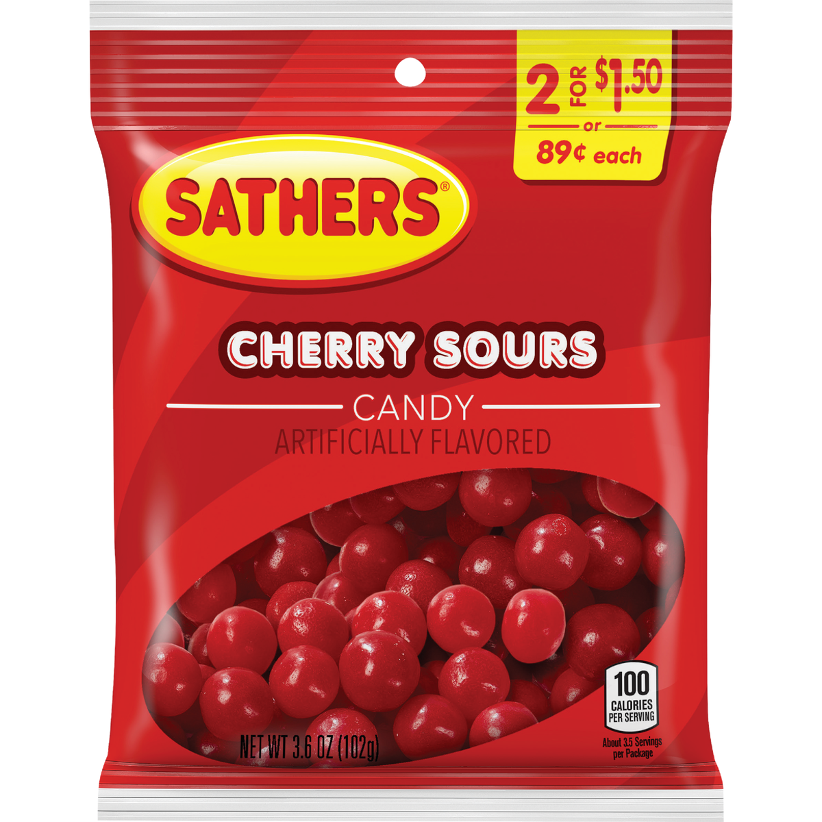 Gurley's 3 Oz. Cherry Sours