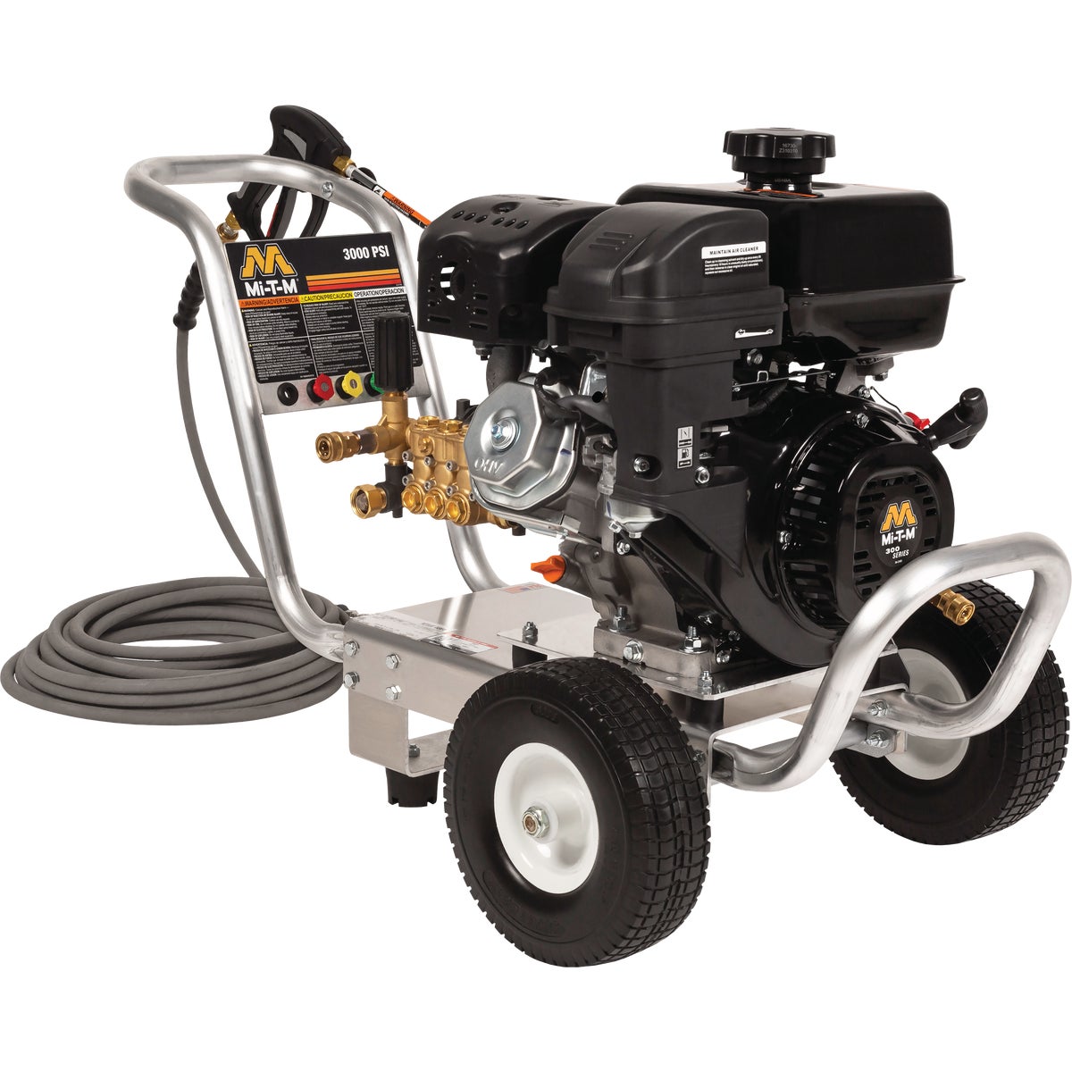 Mi-T-M CA Aluminum Series 3000 psi 3 GPM Cold Water Portable Gas Pressure Washer