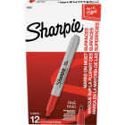 Sharpie Red Fine Point Permanent Marker (12-Pack) Image 4