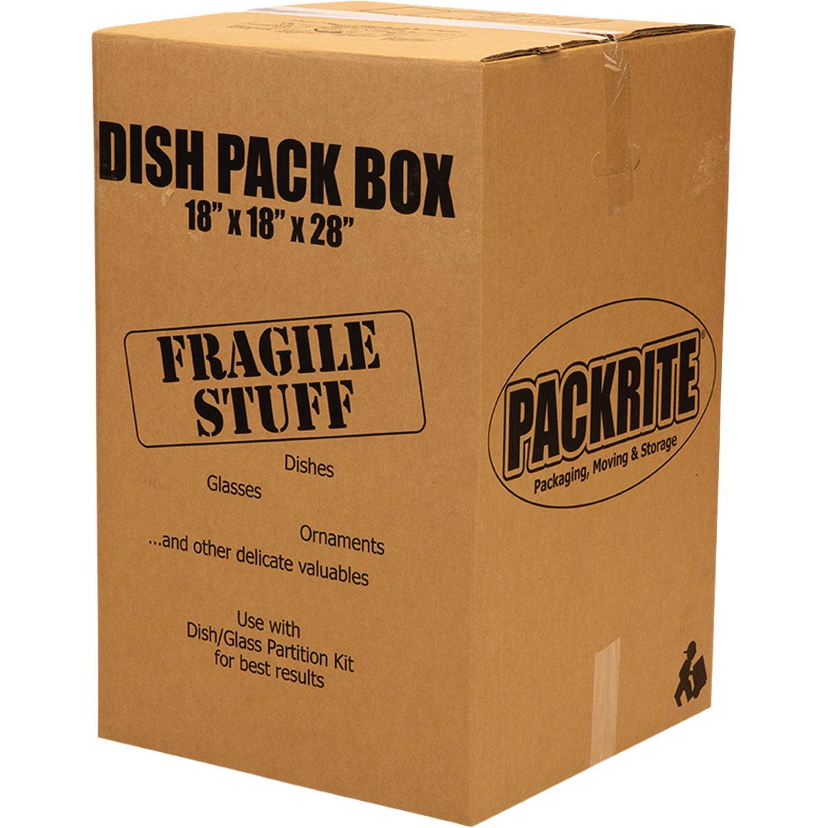 PackRite Double Wall Dish Pack Box (5.2 CF) Image 1