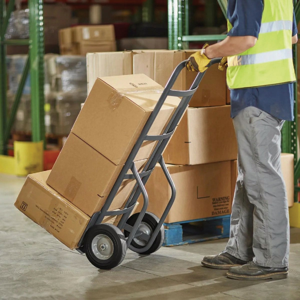 Brave 1000 Lb. Capacity Heavy Duty Hand Truck Image 2