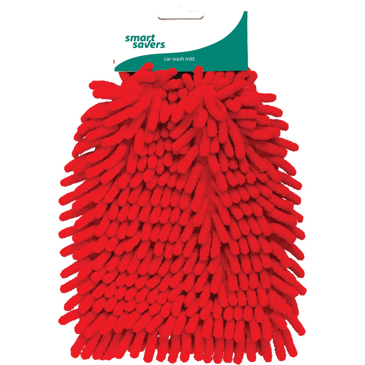 Smart Savers Microfiber Chenille Coral Wash Mitt